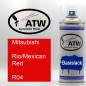 Preview: Mitsubishi, Rio/Mexican Red, R04: 400ml Sprühdose, von ATW Autoteile West.
